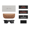 Умные очки Ray-Ban Meta* Wayfarer Gen 2 Shiny Transparent Grey, Фотохромные линзы Clear to Sapphire Transitions (RW4012), размер M